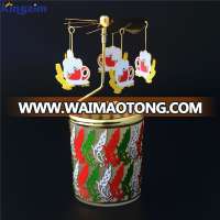 Guangdong custom home decoration metal handicraft hot rotary colored printing candle holder