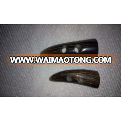 Natural Buffalo Horn Toggles Buttons for sales